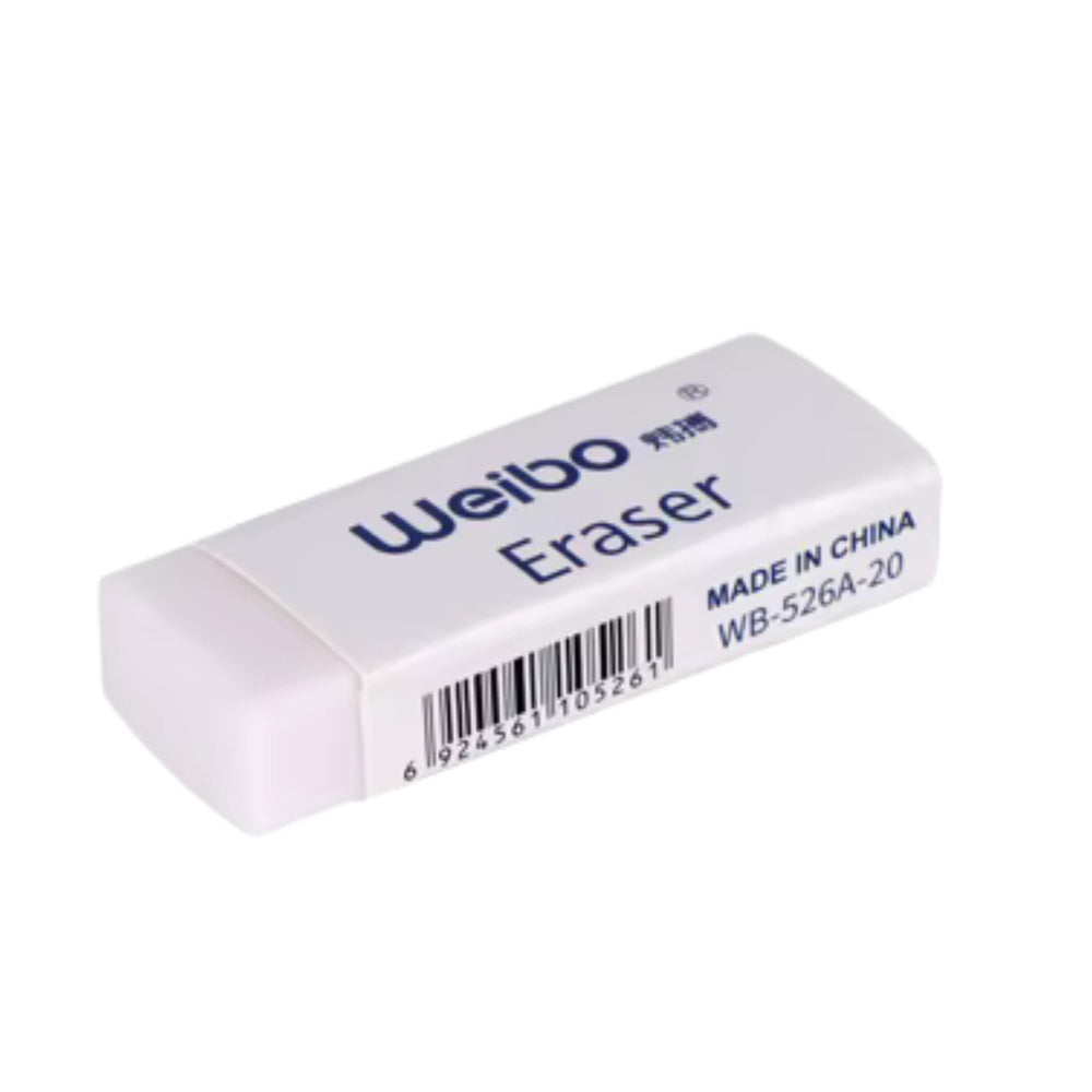 Guma na tužku bílá 3,5 cm – Weibo WB-527-40