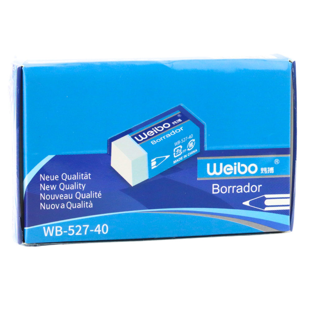Guma na tužku bílá 3,5 cm – Weibo WB-527-40