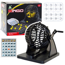 Bingo hra s losovacím bubnem – 80 míčků a 20 karet