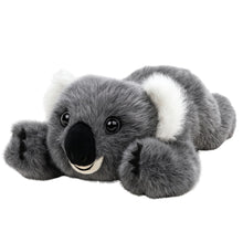 Plyšový koala ležící šedý 30 cm – mazlíček pro děti