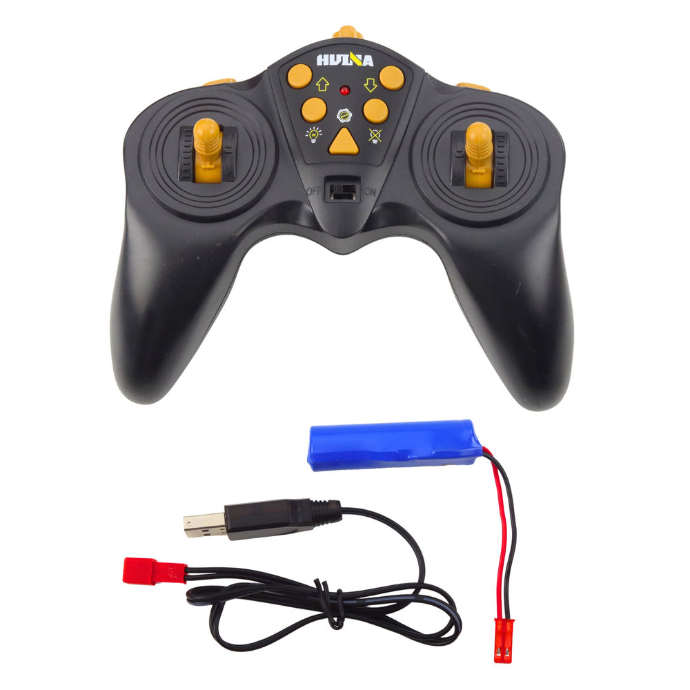 RC sklápěč Huina 1:18 s 9 kanály – žlutý