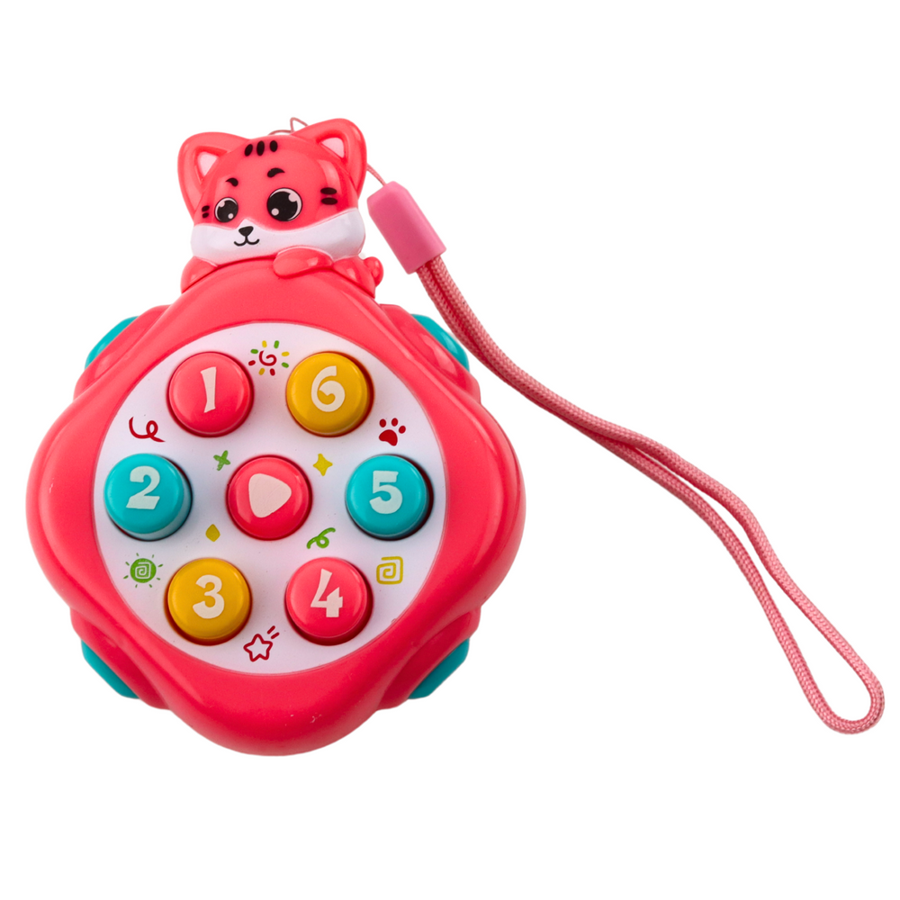 Interaktivní hra Whack-A-Mole se zvířátky – mini verze