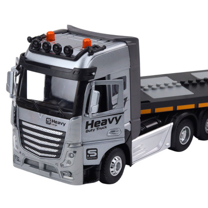 RC odtahové auto s bagrem, světly a zvuky 1:24