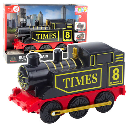 Retro elektrická lokomotiva se světly a zvuky – Classic