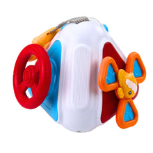 Vzdělávací senzorická kostka 5v1 pro batolata – barevná