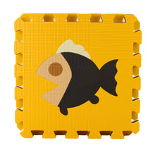 Pěnové puzzle s motivy zvířat – hrací podložka 16 dílů