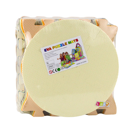 Pěnové puzzle s motivy zvířat – hrací podložka 16 dílů