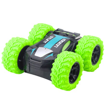 RC kaskadérské auto se 360° otáčením – zelené