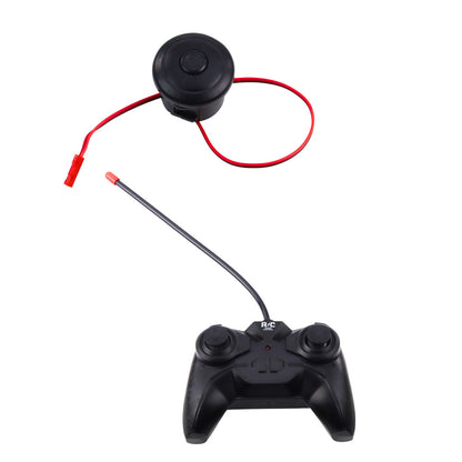 RC závodní auto s podsvícenou karoserií – tyrkysové