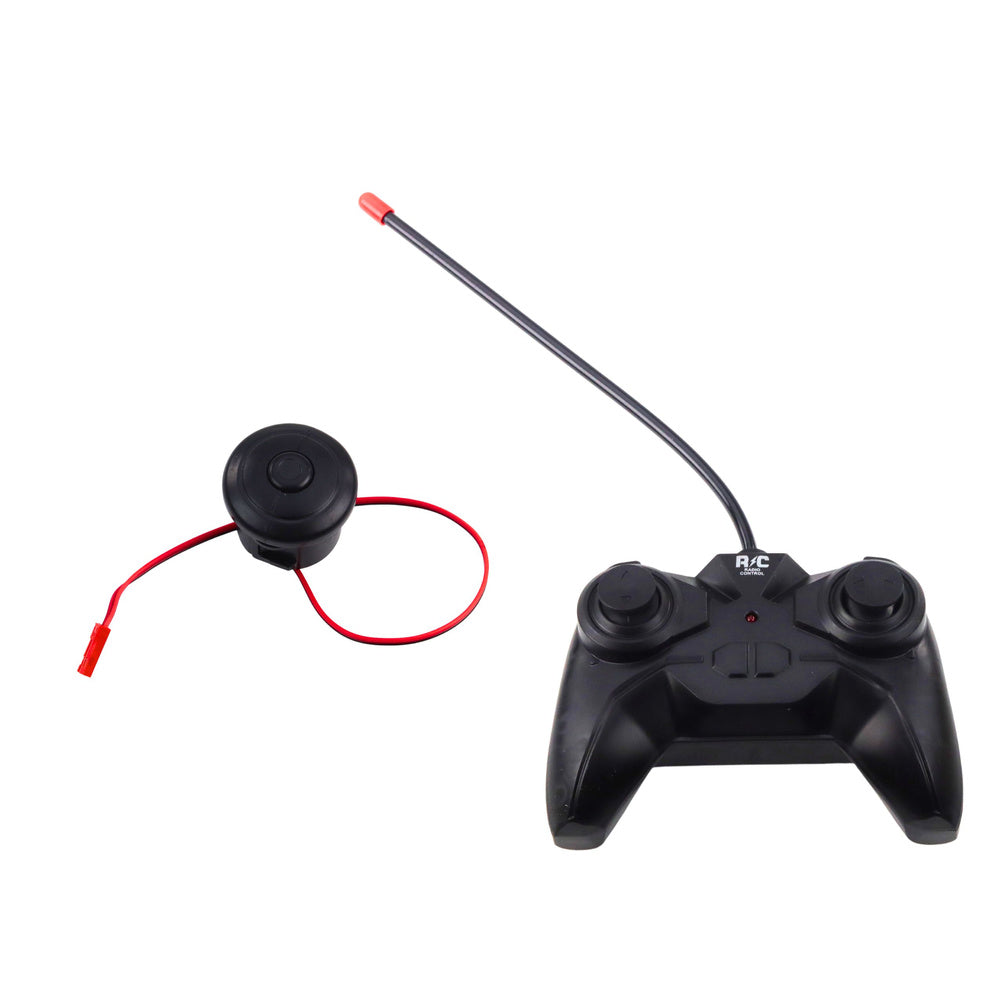 RC závodní auto se svítícím karosérií žluté – 27MHz