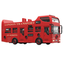 Dvoupatrový autobus Londýn s nářadím, světly a zvuky