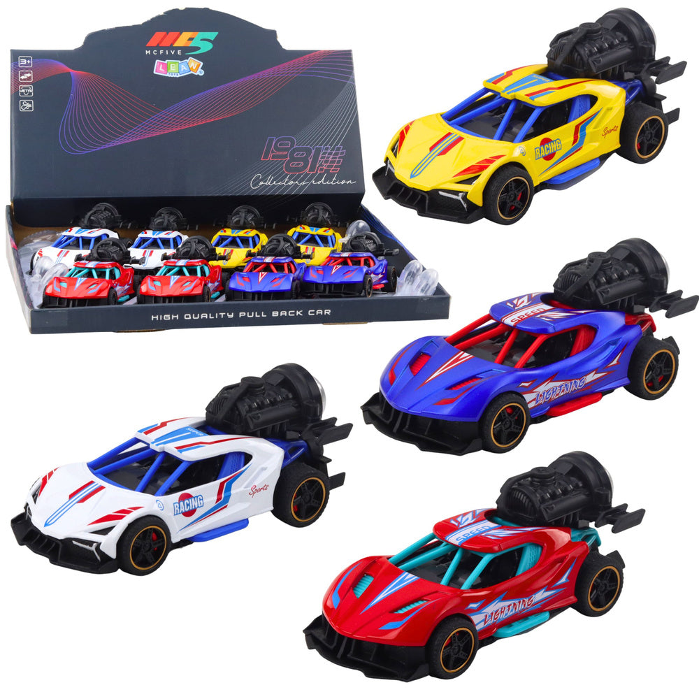 Sportovní auto se světly, zvuky a kouřovým efektem 1:36