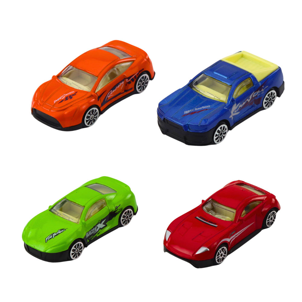 Sada 25 kovových autíček v tubě – moderní sportovní vozy 1:64