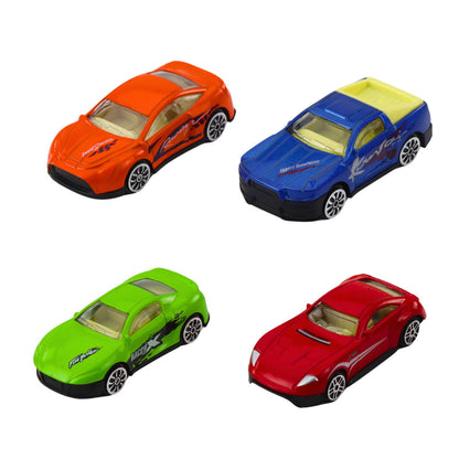 Sada 25 kovových autíček v tubě – moderní sportovní vozy 1:64