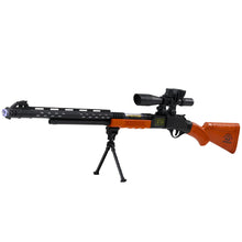Dětská snajperská puška AK-528 s dalekohledem a stativem