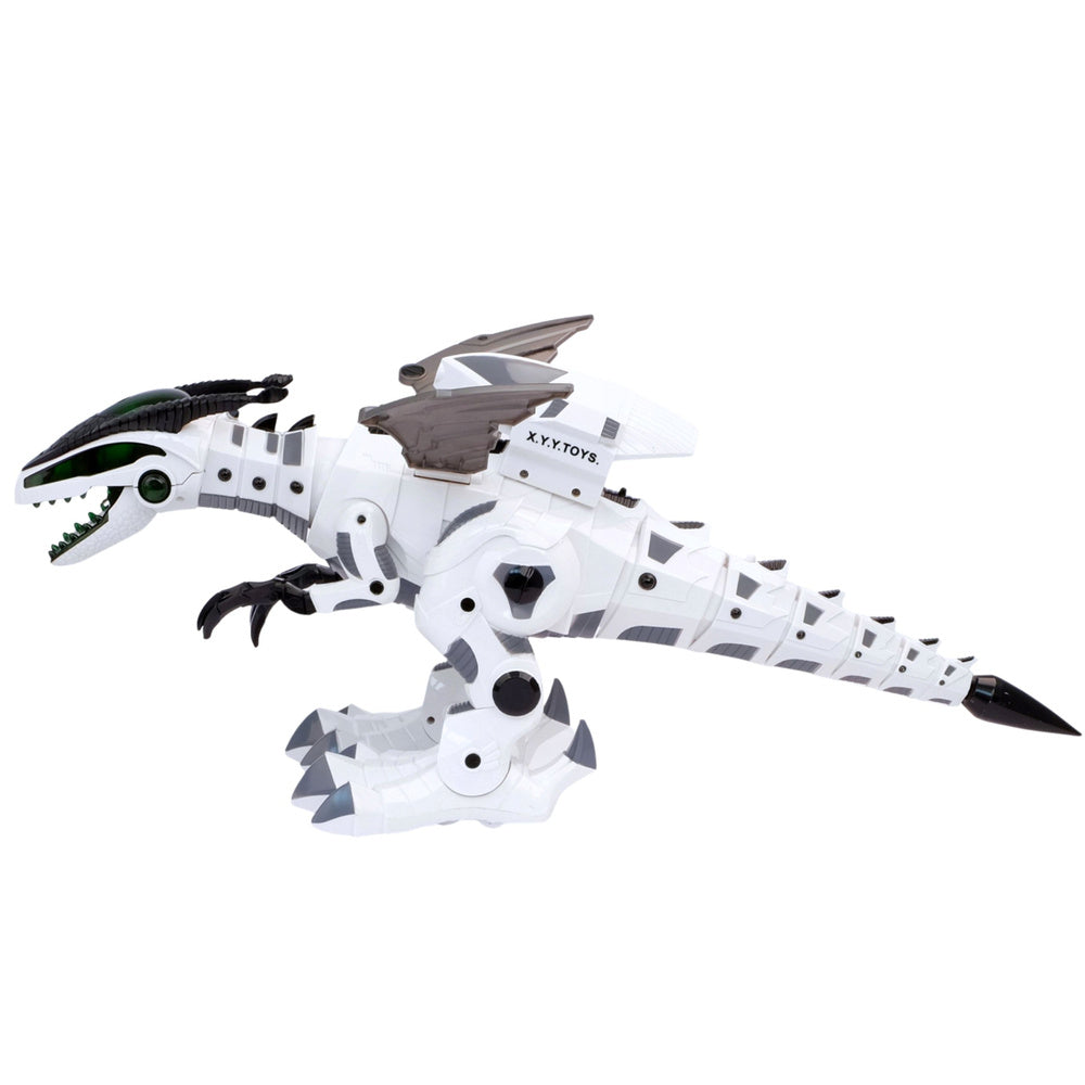 Robotický dinosaurus na baterie se světly a zvuky – 48 cm