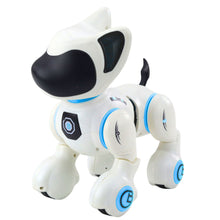 Interaktivní robotický pes s dálkovým ovládáním – bílý