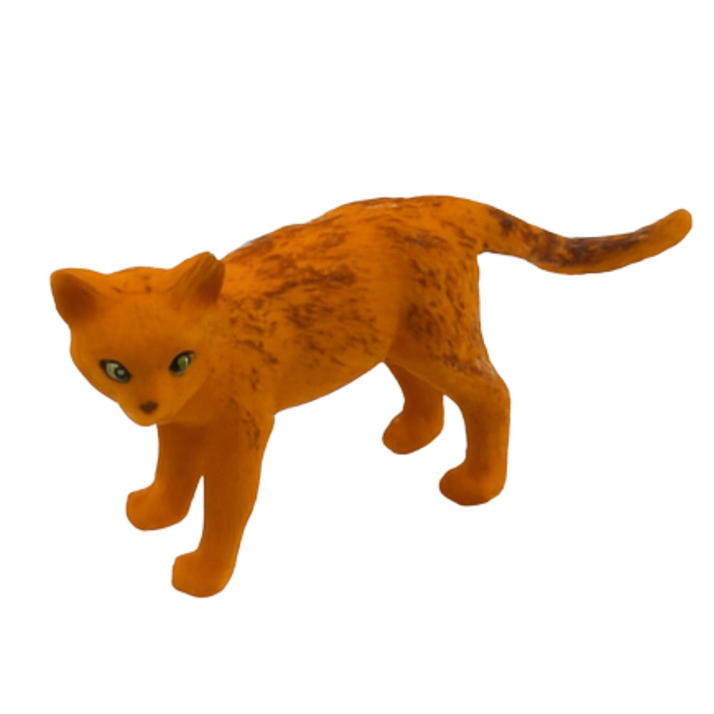 Sada figurek koček 7 ks s miskou – realistická zvířátka