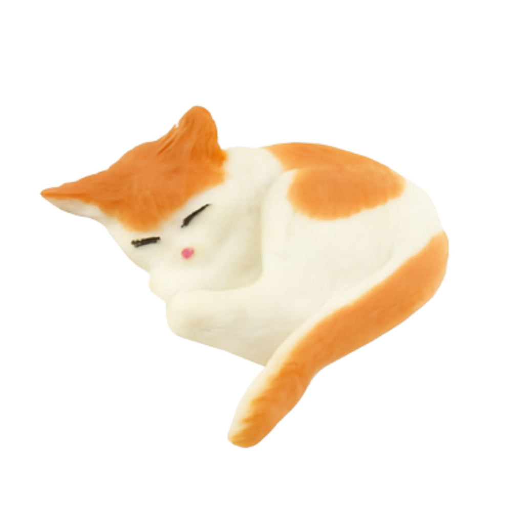 Sada figurek koček 7 ks s miskou – realistická zvířátka