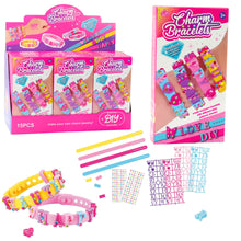 Kreativní sada na výrobu náramků s písmenky – 4 nastavitelné náramky