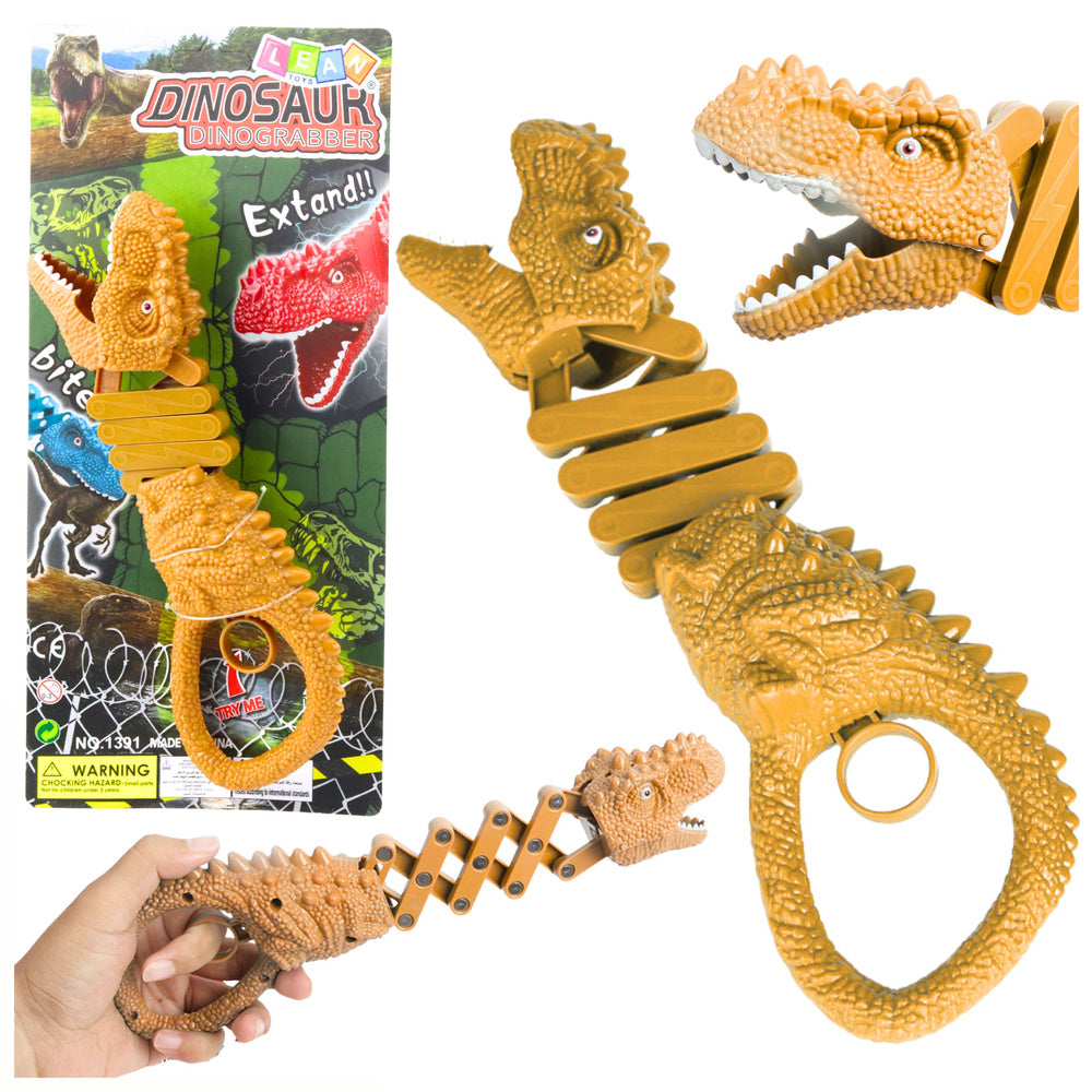 Dinosaurus s kousacím mechanismem – hnědý chapadlový hák