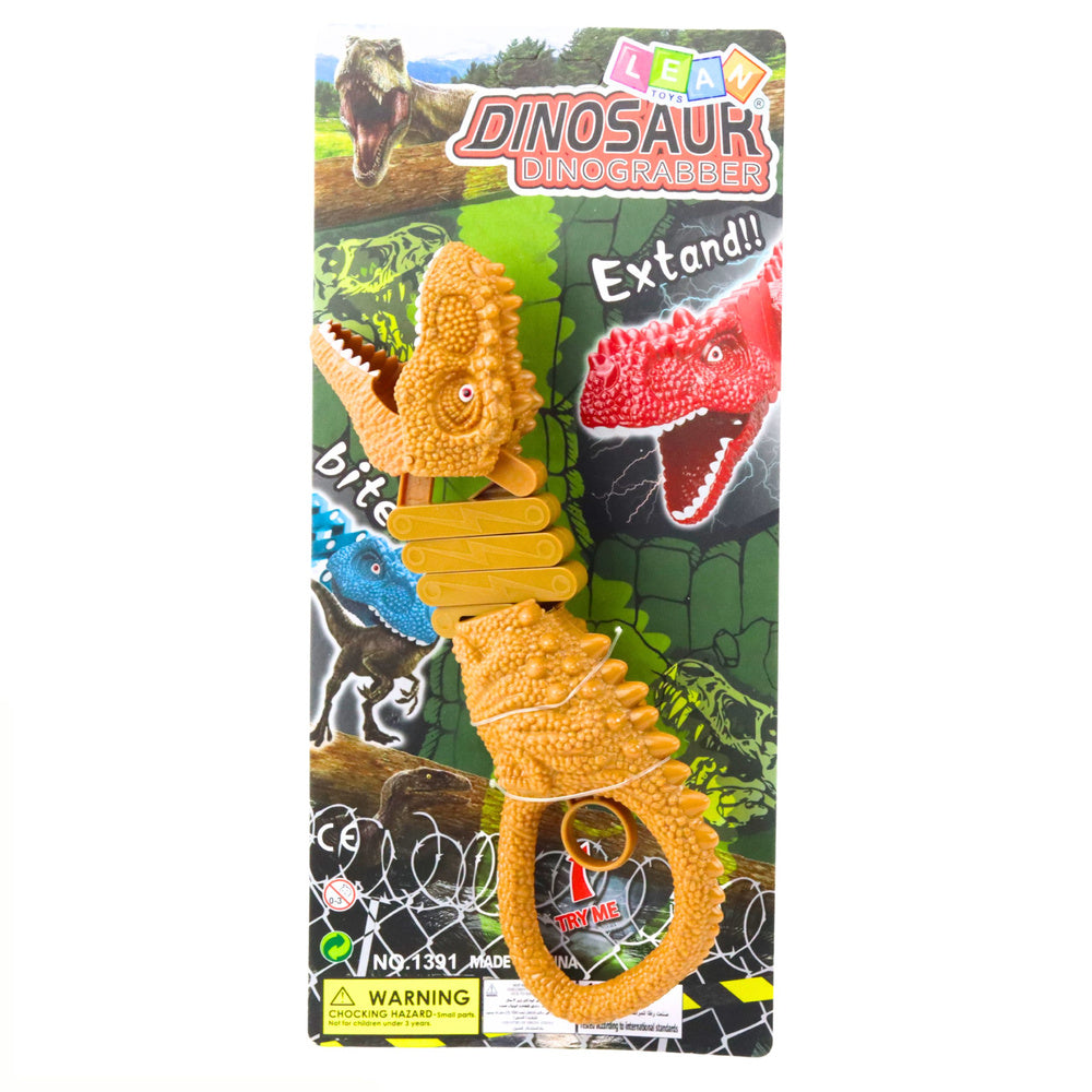 Dinosaurus s kousacím mechanismem – hnědý chapadlový hák