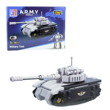 Stavebnice Army 2v1 – vojenská vozidla a robot – Cada