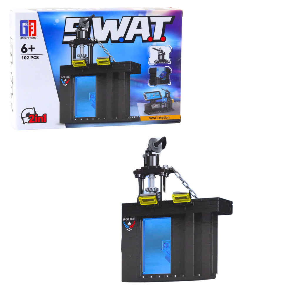 Stavební kostky Vozidla SWAT 8v1 s 92–117 díly