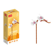 Stavebnice květina z kostek 56–245 dílků – dekorativní