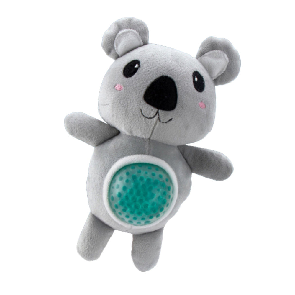 Plyšák s bříškem plným vodních kuliček 17 cm