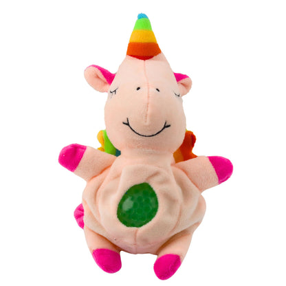 Plyšák s bříškem plným vodních kuliček 20 cm – zvířátka