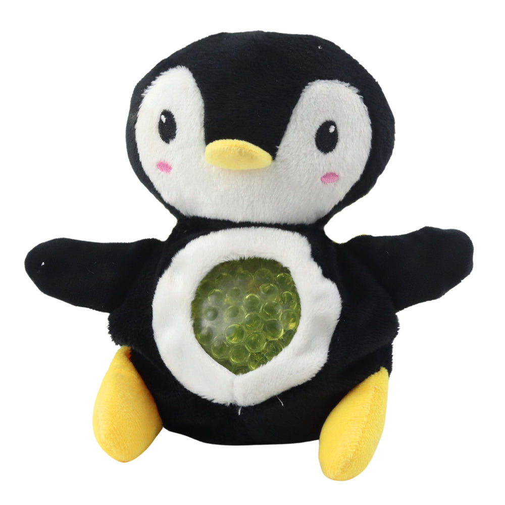 Plyšák s bříškem plným vodních kuliček 20 cm – zvířátka