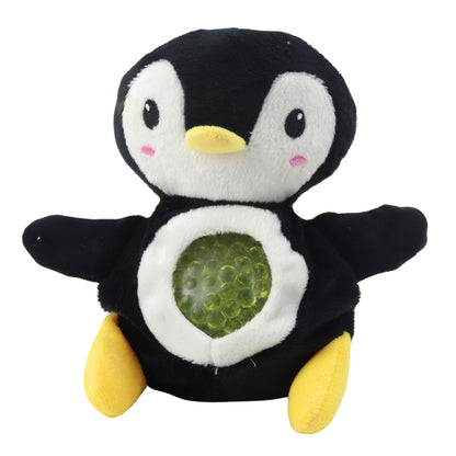 Plyšák s bříškem plným vodních kuliček 20 cm – zvířátka