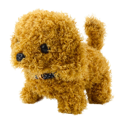 Interaktivní plyšový pudl – chodí a štěká, s přepravkou a příslušenstvím