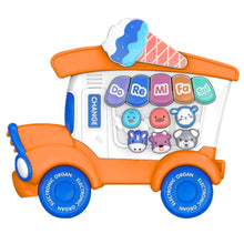 Elektrické piano Zmrzlinářský stánek pro nejmenší – oranžové