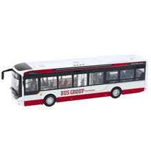 Kovový městský autobus se zvukem a světly 1:42