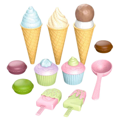 Sada zmrzliny a sladkostí s dortíky a makronkami – Hračka