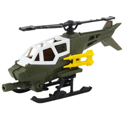 Military Set: Military Helicopter, Soldier Figure