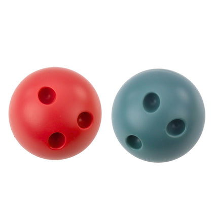 Bowlingová sada s kočičkami pro děti – 10 kuželek a 2 míčky