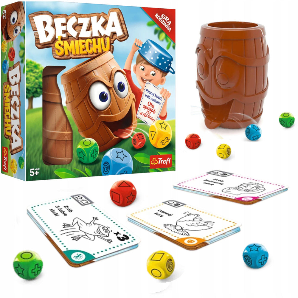 Hra Bečka smíchu – zábavná rodinná hra pro děti od 5 let – Trefl