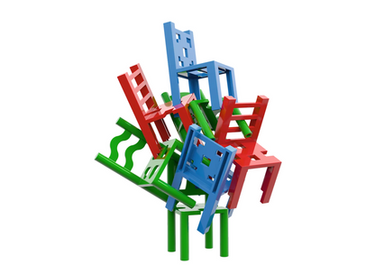 Mistakos – hra na zručnost Boj o židle pro děti od 5 let – Trefl