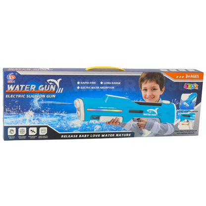 Elektrická vodní puška 61 cm s nádrží 1000 ml – bílá