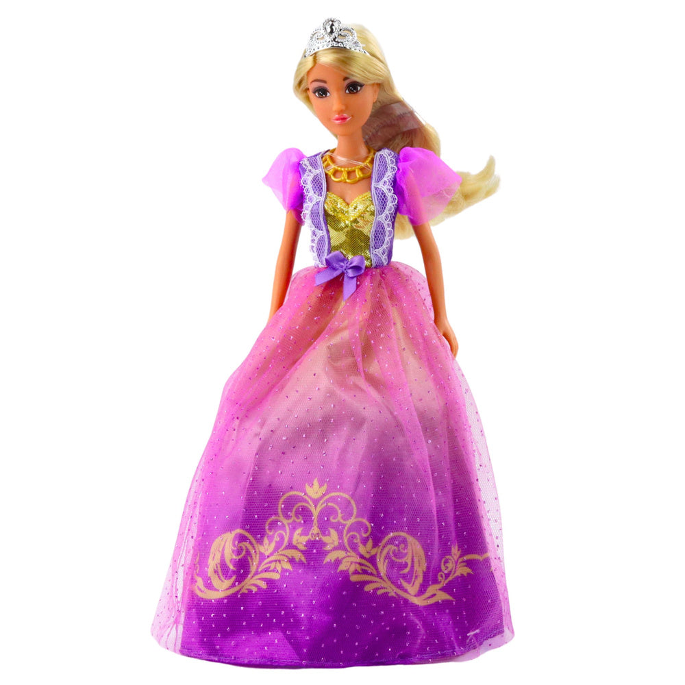 Panenka Anlily s šatní skříní a 24 doplňky – 30 cm