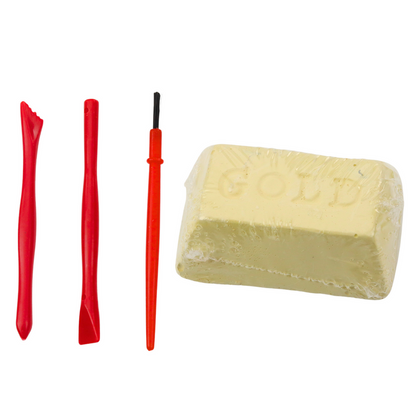 Kreativní sada Vykopávka zlatého pokladu – překvapení v sádře