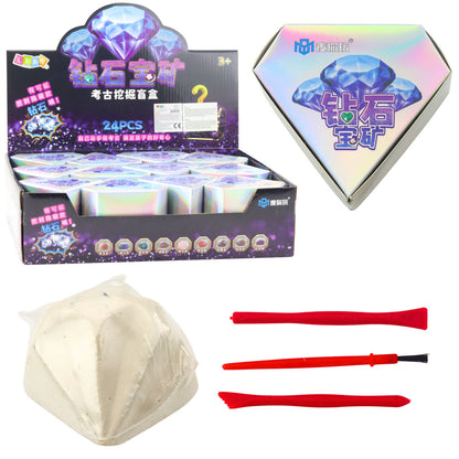 Archeologická sada s vykopávkou krystalu – Diamond Excavations