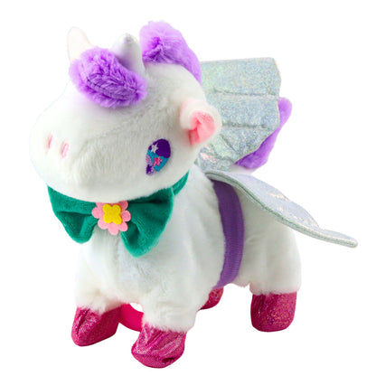 Interaktivní jednorožec na vodítku – chodí, cválá a reaguje na dotyk