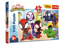 Puzzle Spidey a jeho úžasní přátelé 24 dílků Maxi – Trefl