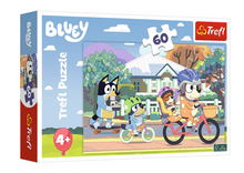 Puzzle 60 dílků Veselá Bluey pro děti od 4 let – Trefl