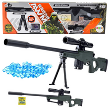 Odstřelovací puška AWM s vodními kuličkami 80 cm