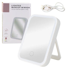 LED kosmetické zrcadlo s dotykovým ovládáním a 3 režimy osvětlení – bílé